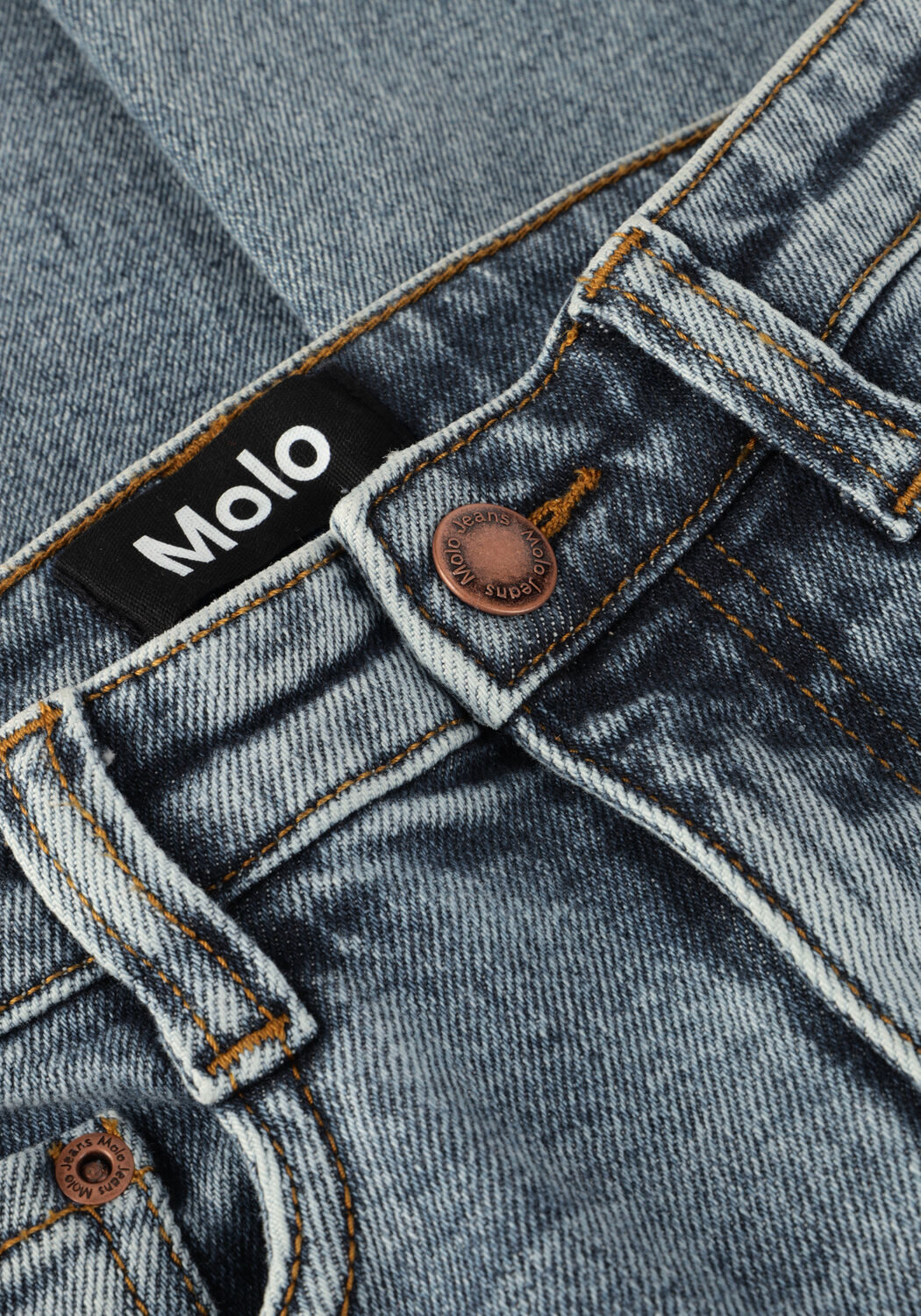 Blaue MOLO Straight leg jeans AKSEL - large