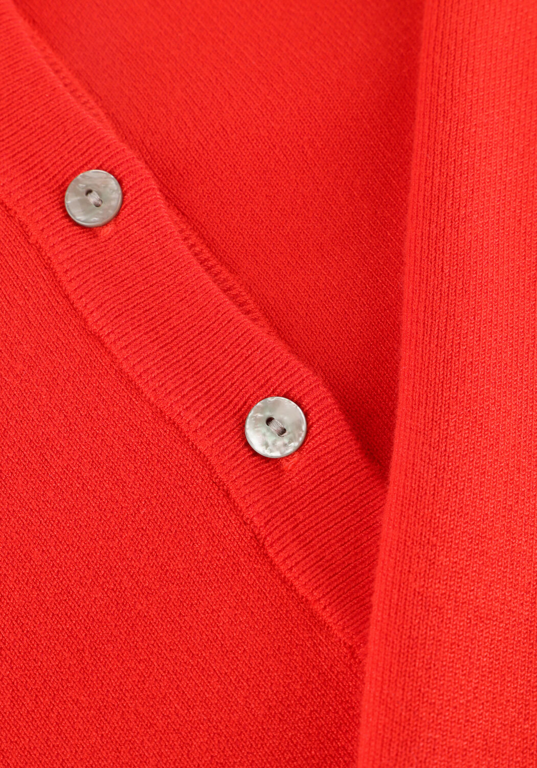 Rote Y.A.S. Strickjacke YASEENA LS KNIT CARDIGAN - large