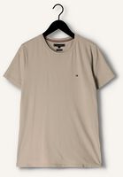 Beige TOMMY HILFIGER T-shirt STRETCH EXTRA SLIM FIT TEE Beige TOMMY HILFIGER T-shirt STRETCH EXTRA SLIM FIT TEE - medium