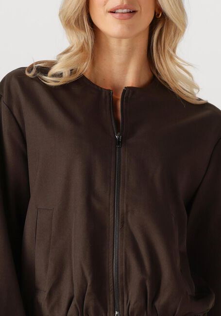 Braune CO'COUTURE Jack LUNA BALLOON ZIP JACKET - large