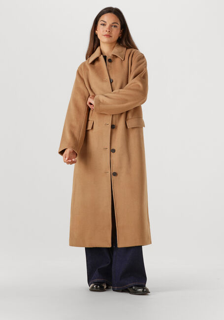 Camelfarbene MSCH COPENHAGEN Mäntel MSCHPEYTON COAT - large