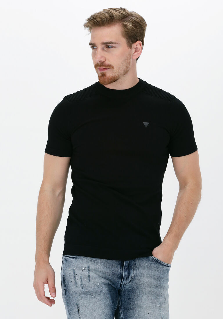 schwarze purewhite t-shirt 22010813