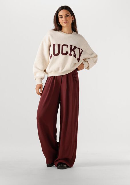 Ecru BY-BAR Sweatshirt BIBI PATCH WORK SWEATER - large