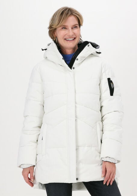 Nicht-gerade weiss NATIONAL GEOGRAPHIC Parkas HOODED COAT WOMEN - large