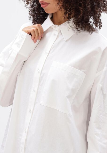 Wei&szlig;e ALIX THE LABEL Blusen LADIES WOVEN OVERSIZED BLOUSE - large