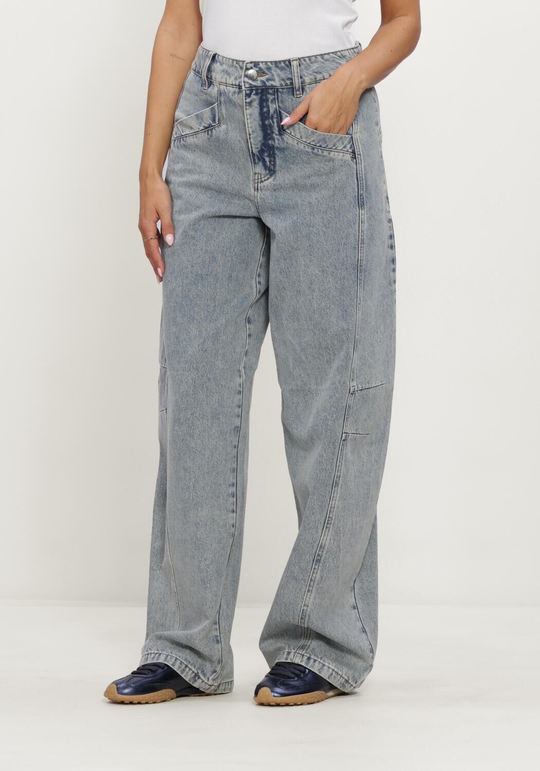 Blaue CO'COUTURE Barrel jeans JACKSONCC BARREL JEANS - large