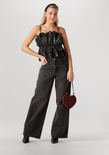 Schwarze Y.A.S. Top YASATTA SL SHORT TOP - large