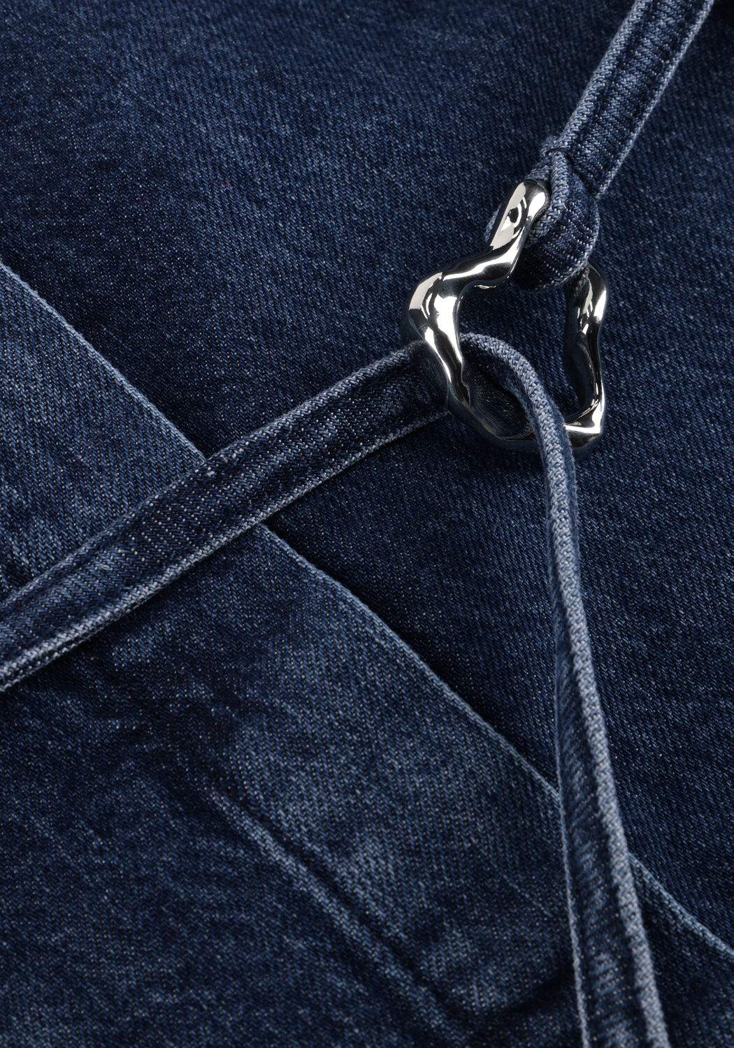 Dunkelblau SELECTED WOMEN Blusen SLFRELAXED SELMA-NOA LS DENIM SHIRT - large