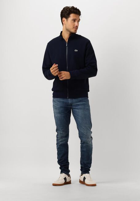 Dunkelblau LACOSTE Strickjacke 1HS1 MENS SWEAT ZIP - large