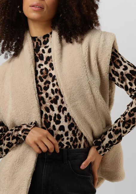 Beige YDENCE Gilet GILET ABBY - large