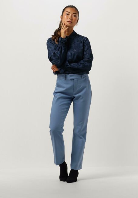 Blaue MOS MOSH Blusen MMROBENA LEZ SHIRT - large