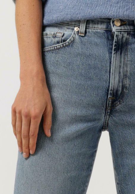 Blaue 7 FOR ALL MANKIND Straight leg jeans TALL LOGAN STROVEPIPE HIGHER WITH UNROLLED HEM - large