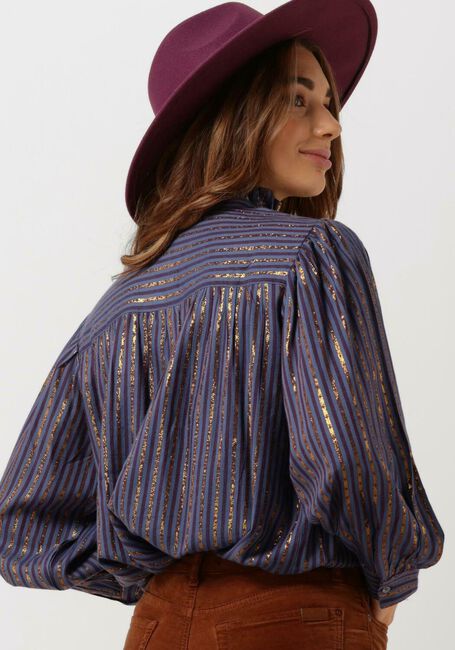 Blaue ANTIK BATIK Blusen EDDY BLOUSE - large