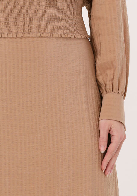 Camelfarbene ANOTHER LABEL Midirock MALINE SKIRT - large