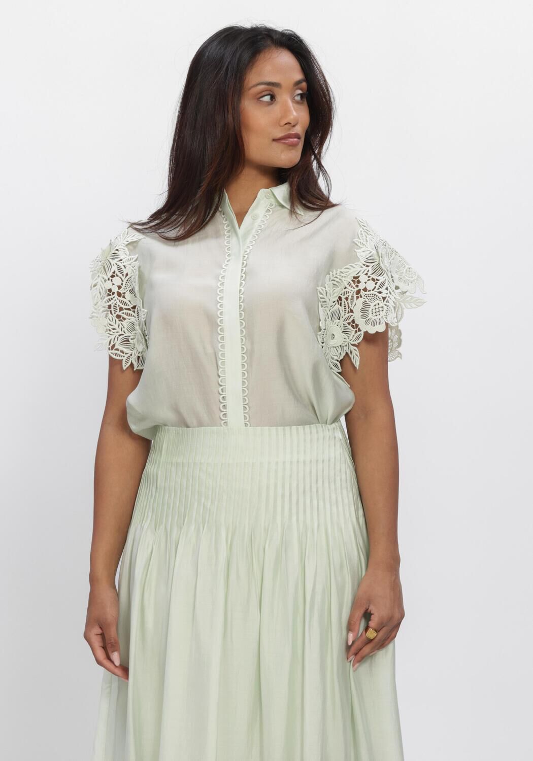 Gr&uuml;ne COPENHAGEN MUSE Tops & T-shirts CMMOLLY-SHIRT - large