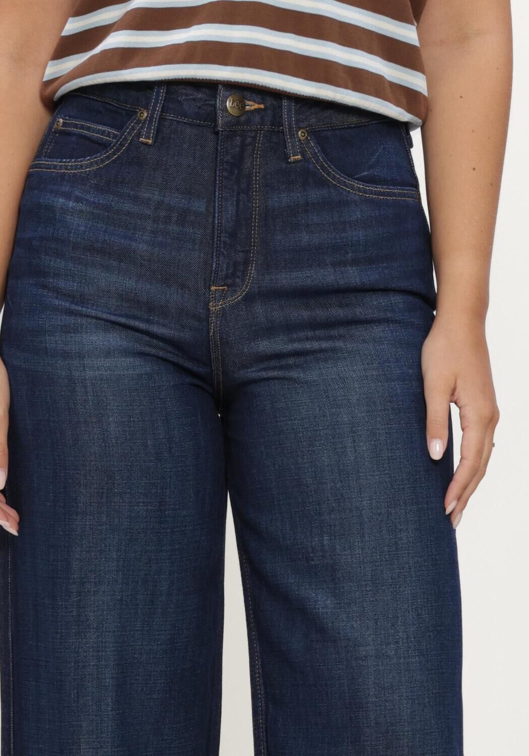 Dunkelblau LEE Wide jeans STELLA - large