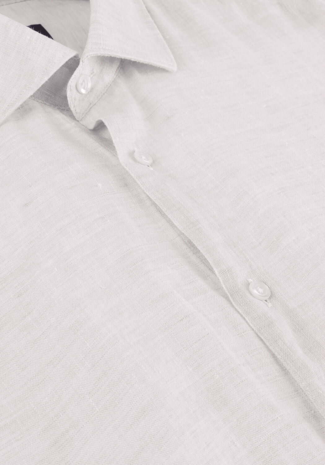 Braune GENTI Casual-Oberhemd LINNEN S7054-1120 - large