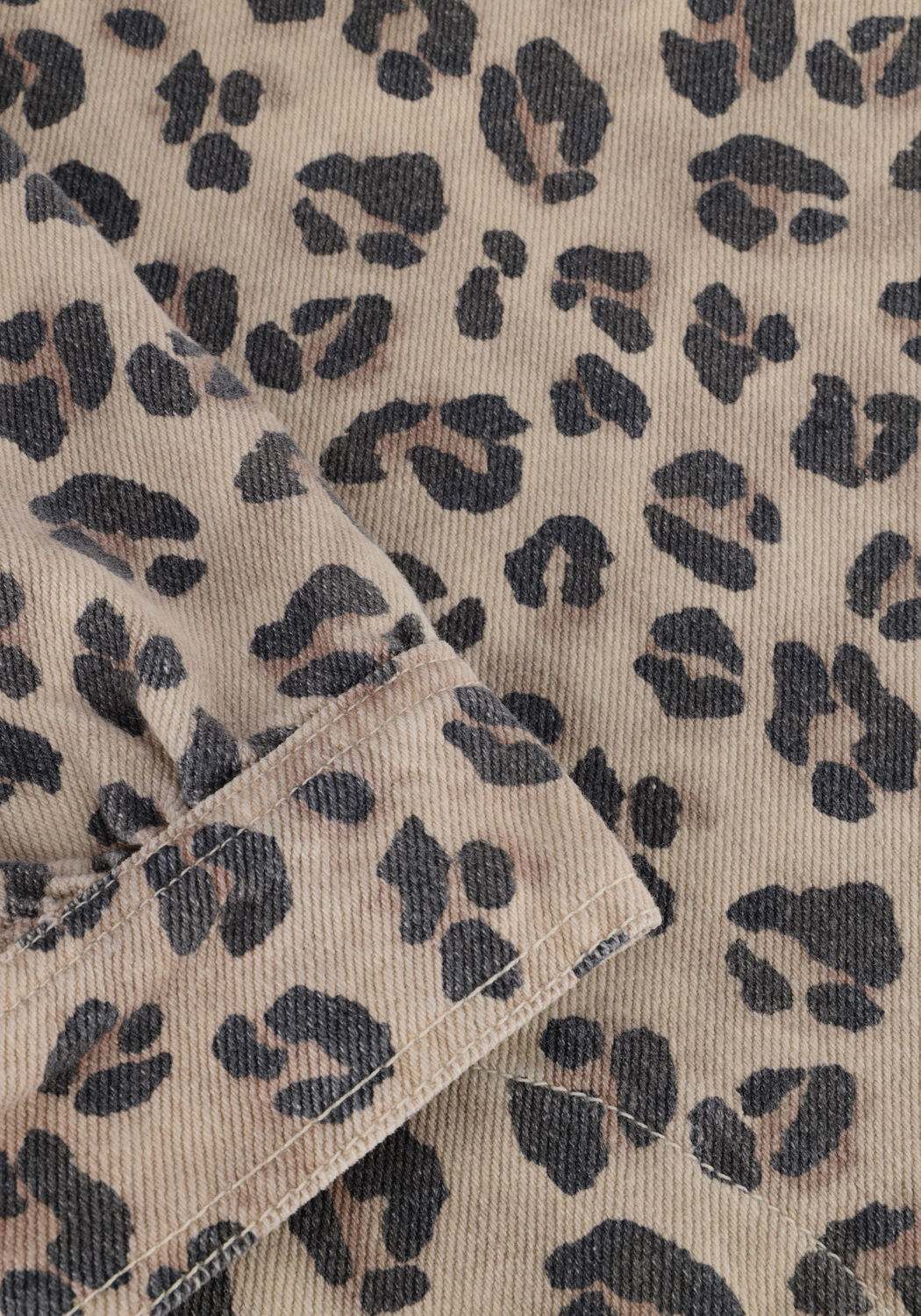 Braune BY-BAR Midikleid FLYNTH CHEETAH DRESS - large