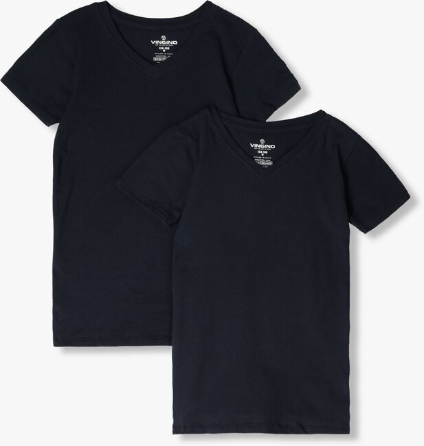 Dunkelblau VINGINO T-shirt BOYS T-SHIRT V-NECK (2-PACK) - large