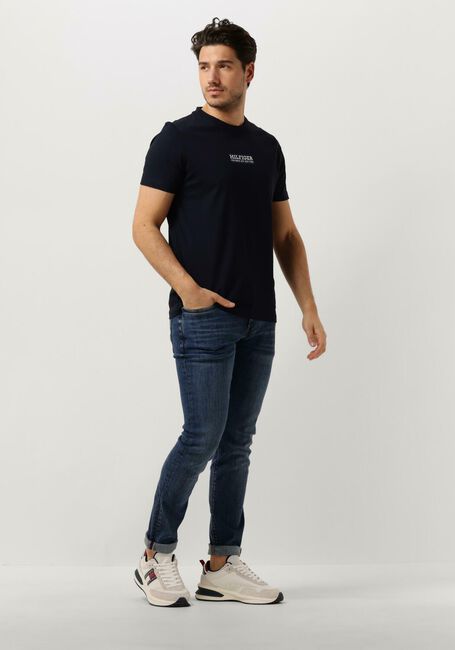 Dunkelblau TOMMY HILFIGER T-shirt SMALL HILFIGER TEE - large