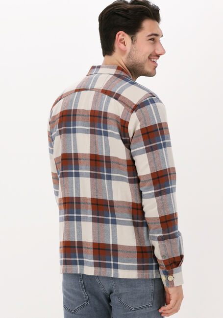 Mehrfarbige/Bunte CAST IRON Overshirt LONG SLEEVE SHIRT BIG YARN DYE - large
