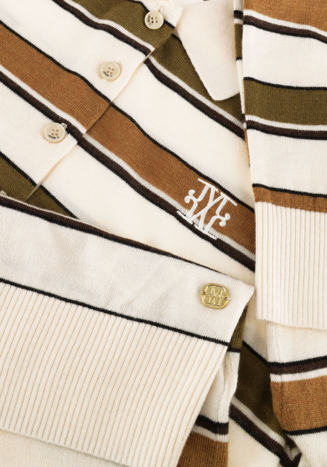 Mehrfarbige/Bunte JOSH V Polo-Shirt AUDREY - large