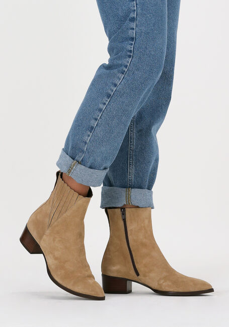 Beige PERTINI Stiefeletten 25523 - large