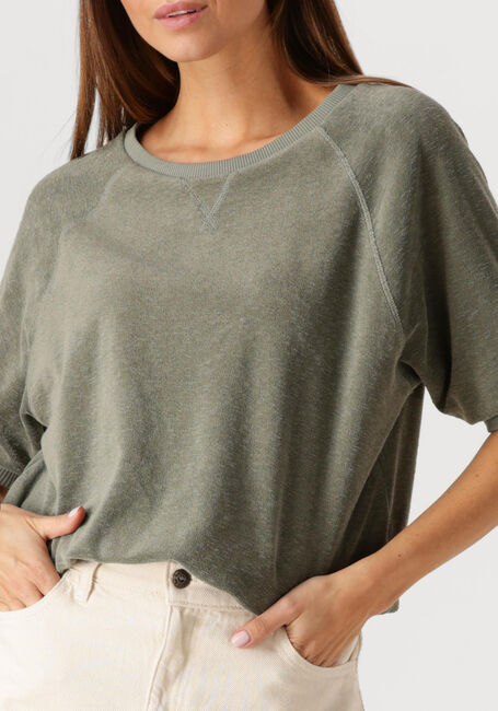 Grüne BY-BAR Top NEVA SLUB TOP - large