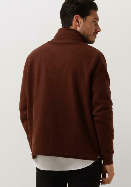 Braune FORÉT Pullover MOTION HALF ZIP - large