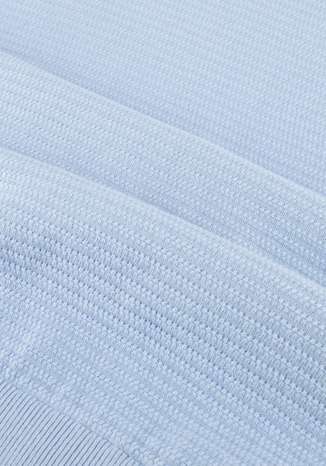 Hellblau TOMMY HILFIGER Pullover SEASONAL STRUCTURE CNECK - large