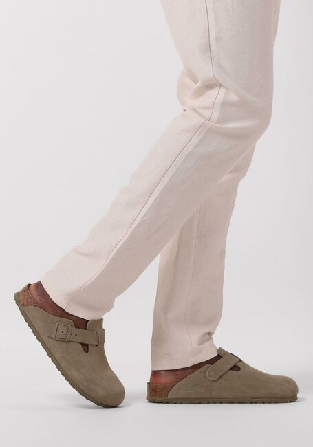 Grüne BIRKENSTOCK Slipper BOSTON HEREN - large