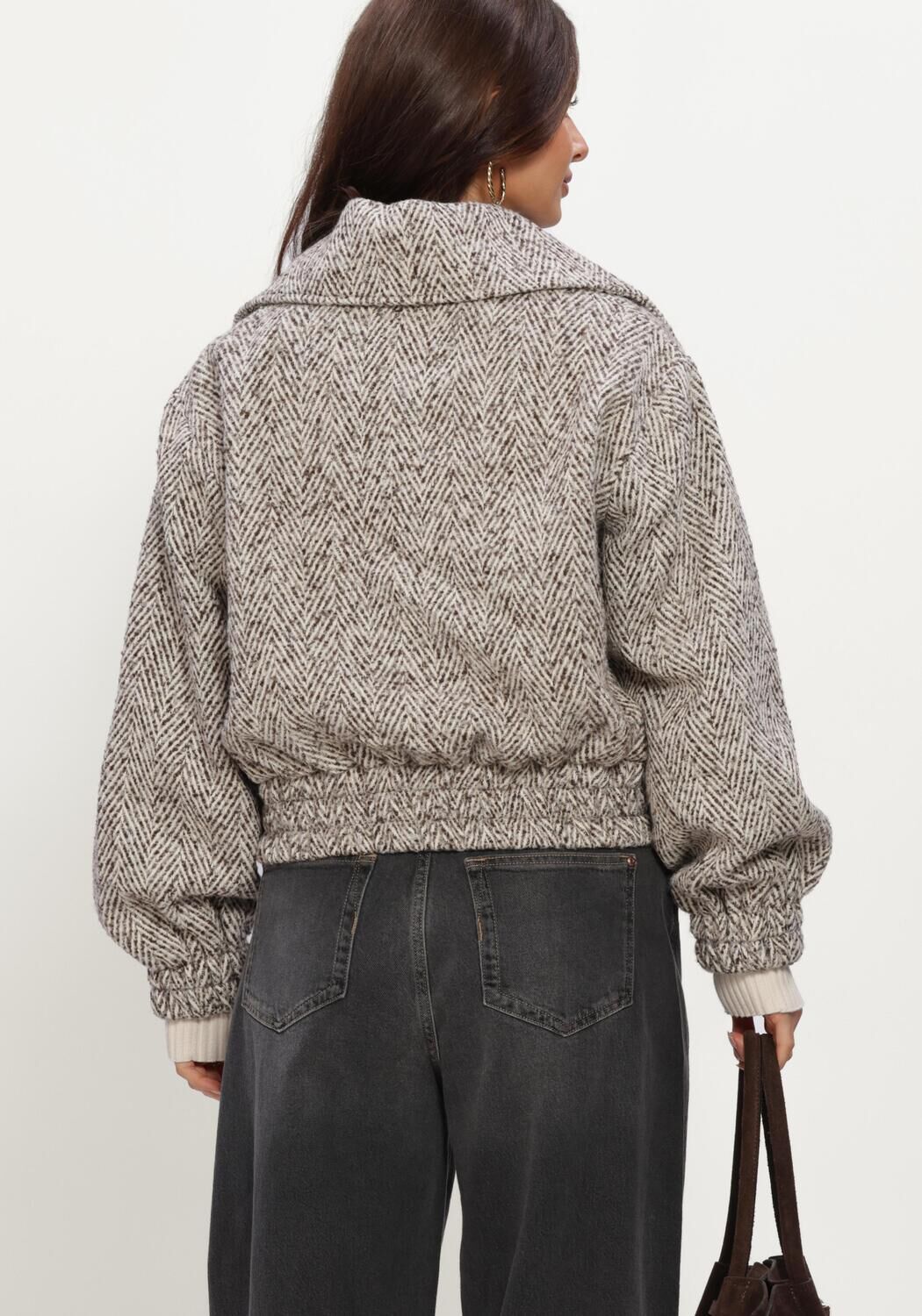Braune Y.A.S. Jack YASMINARI LS JACKET - large