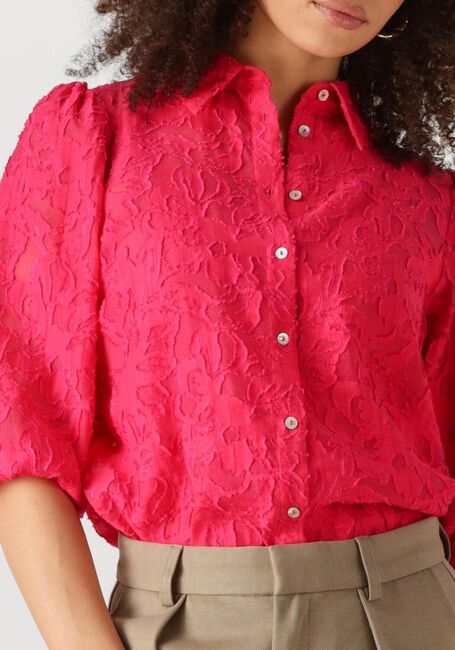 Rosane JANSEN AMSTERDAM Blusen NANNE BLOUSE FJ 722 3/4 PUFFED SLEEVE - large