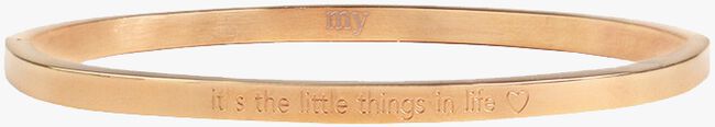 Goldfarbene MY JEWELLERY Armband ITS THE LITTLE THINGS IN LIFE - large