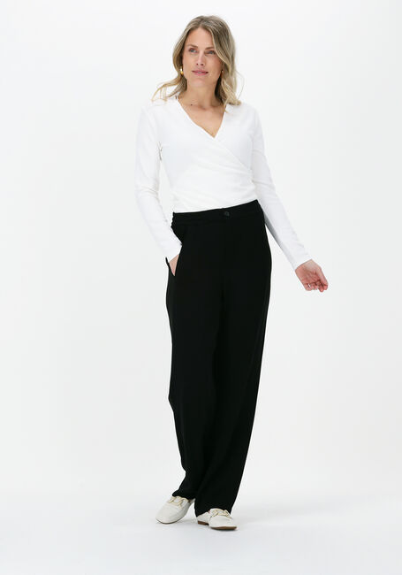 Schwarze VANILIA Chino TRI CREPE CHINO - large