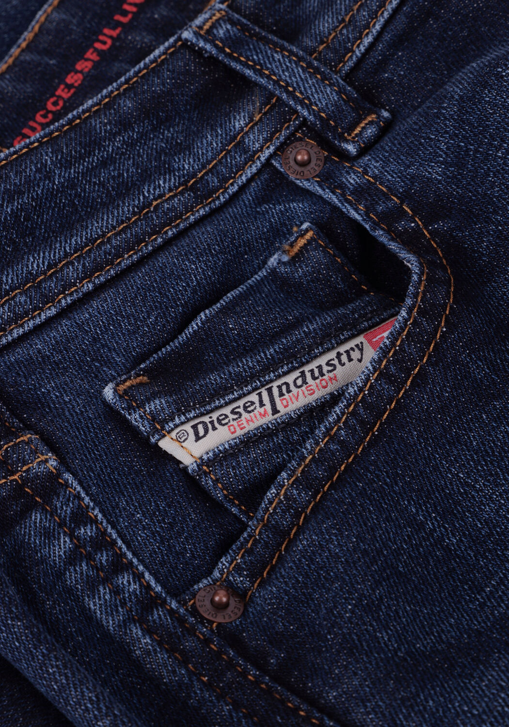 Blaue DIESEL Slim fit jeans 2004 - large