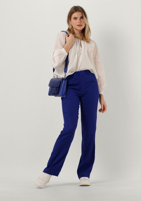 Weiße SCOTCH & SODA Blusen TIE FRONT EASY VOLUME DOBBY BLOUSE - large