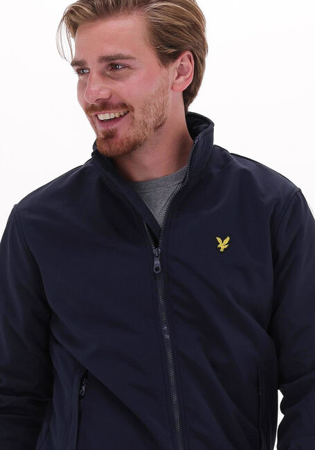 Blaue LYLE & SCOTT Jack FLEECE LINED FUNNEL NECK JACKET - large