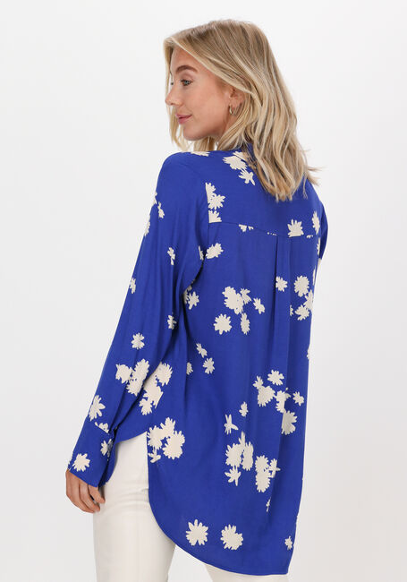 Blaue MODSTRÖM Blusen MINA PRINT SHIRT - large
