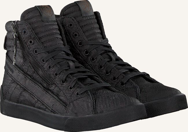 Schwarze DIESEL Sneaker High D-STRING PLUS Schwarze DIESEL Sneaker High D-STRING PLUS - large