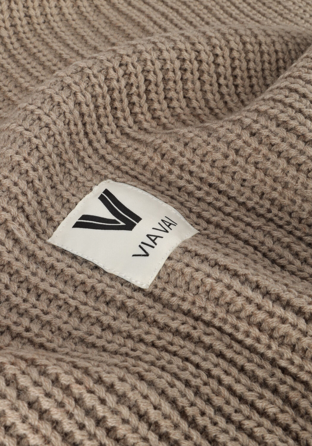 Beige VIA VAI Schal DEE BRYCE - large