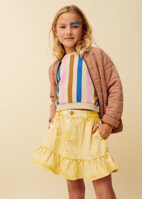 Sproet & Sprout Minikleid DENIM PEPLUM SKIRT - large