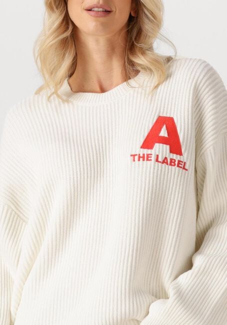 Ecru ALIX THE LABEL Pullover LADIES KNITTED BASIC JUMPER - large