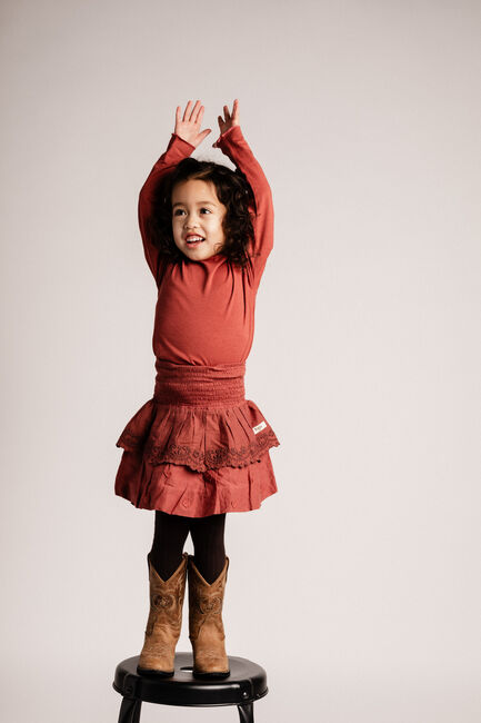 Rote BAJE STUDIO Top AROSA - large