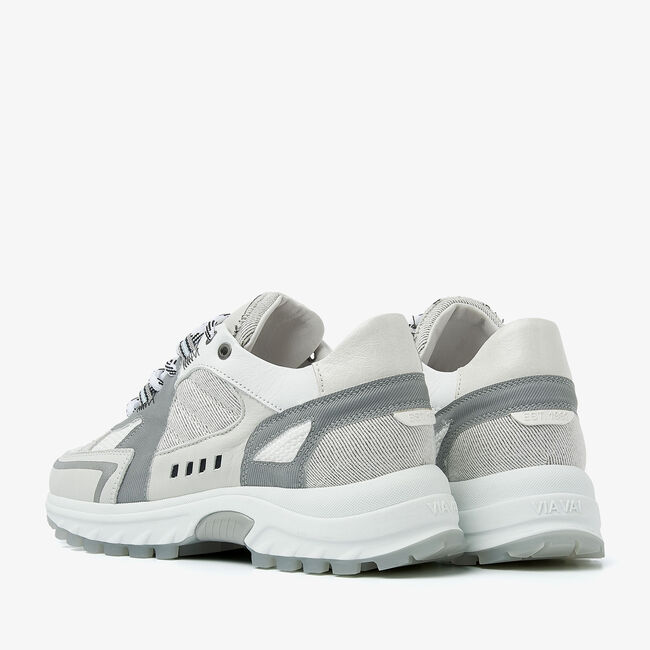 Silberne VIA VAI Sneaker Low DANAE HALO - large