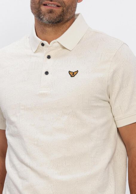 Beige PME LEGEND Polo-Shirt JACQUARD JERSEY - large
