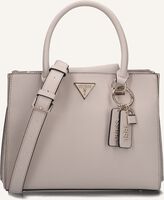 Taupe GUESS Handtasche NOELLE GIRLFRIEND SATCHEL - medium