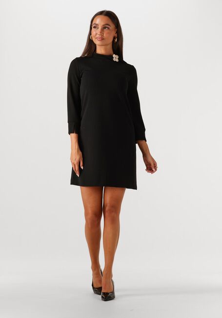 Schwarze ANA ALCAZAR Minikleid DRESS NECK CLASP - large