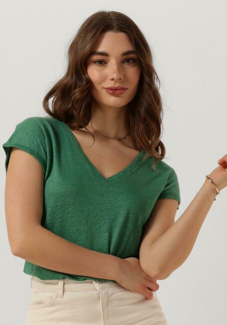Grüne BY-BAR Top MOMI LINEN TOP - large