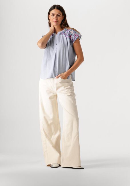 Blaue BY-BAR Blusen AMIE EMBROIDERIE BLOUSE - large